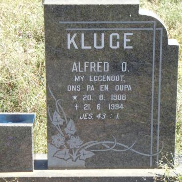 KLUGE Alfred O. 1908-1994