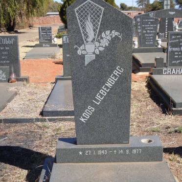 LIEBENBERG Koos 1943-1977