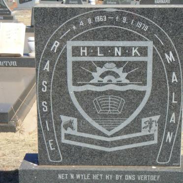 MALAN Rassie 1963-1979