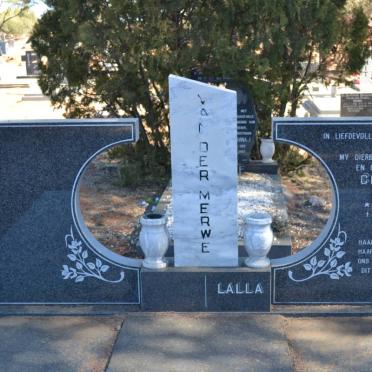 MERWE Cornelia Maria, van der 1949-1994