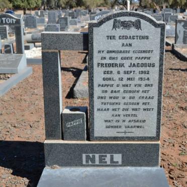 NEL Frederik Jacobus 1902-1954