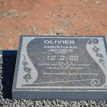 OLIVIER Christiaan Jacobus 1944-2002