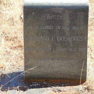 OOSTHUIZEN Coenraad F. 1914-1966