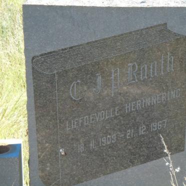 RAATH C.J.P. 1909-1967