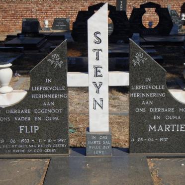 STEYN Flip 1933-1997 &amp; Martie 1937-