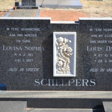 SCHEEPERS Louis Daniël 1905-1989 &amp; Louisa Sophia 1917-1997