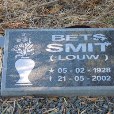 SMIT Bets nee LOUW 1928-2002