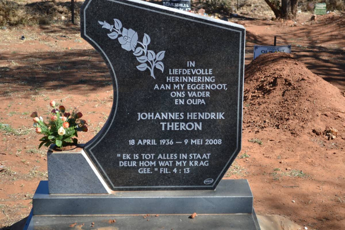 THERON Johannes Hendrik 1936-2008