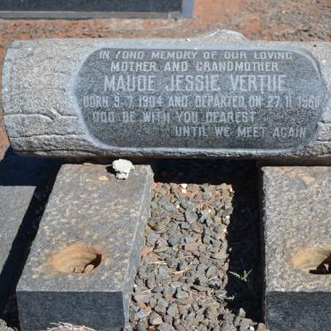 VERTUE Maude Jessie 1904-1968