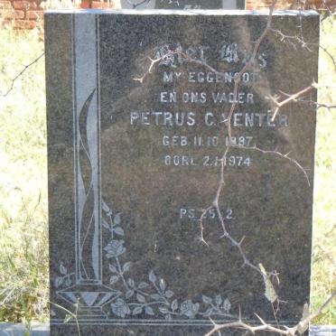VENTER Petrus C. 1887-1974