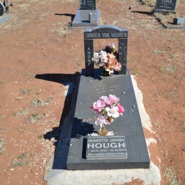 VUUREN Andre, Jansen van -1979 :: HOUGH Henrietta Jacoba 1956-2010