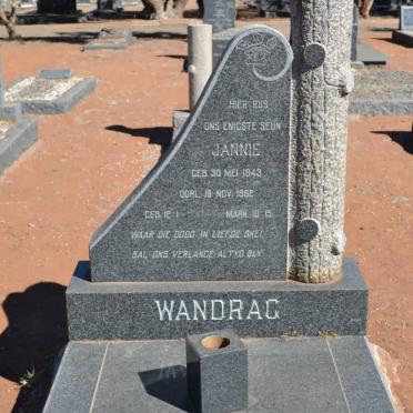 WANDRAG Jannie 1943-1962