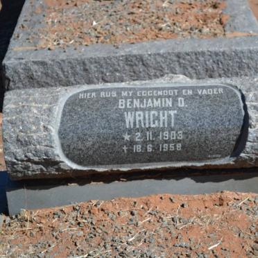 WRIGHT Benjamin D. 1903-1958