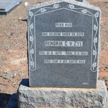 ZYL Hendrik G., van 1870-1952