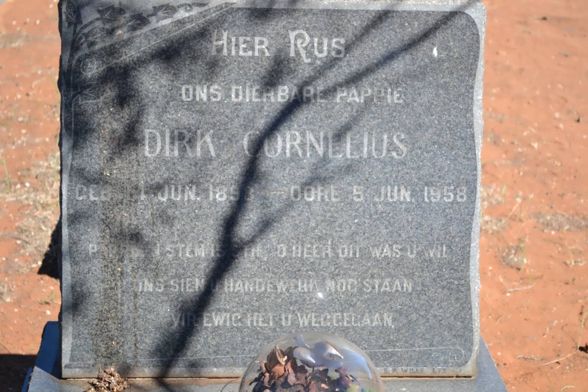 ? Dirk Cornelius 1893-1958