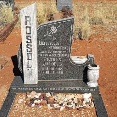 ROSSOUW Petrus Jacobus 1927-1991
