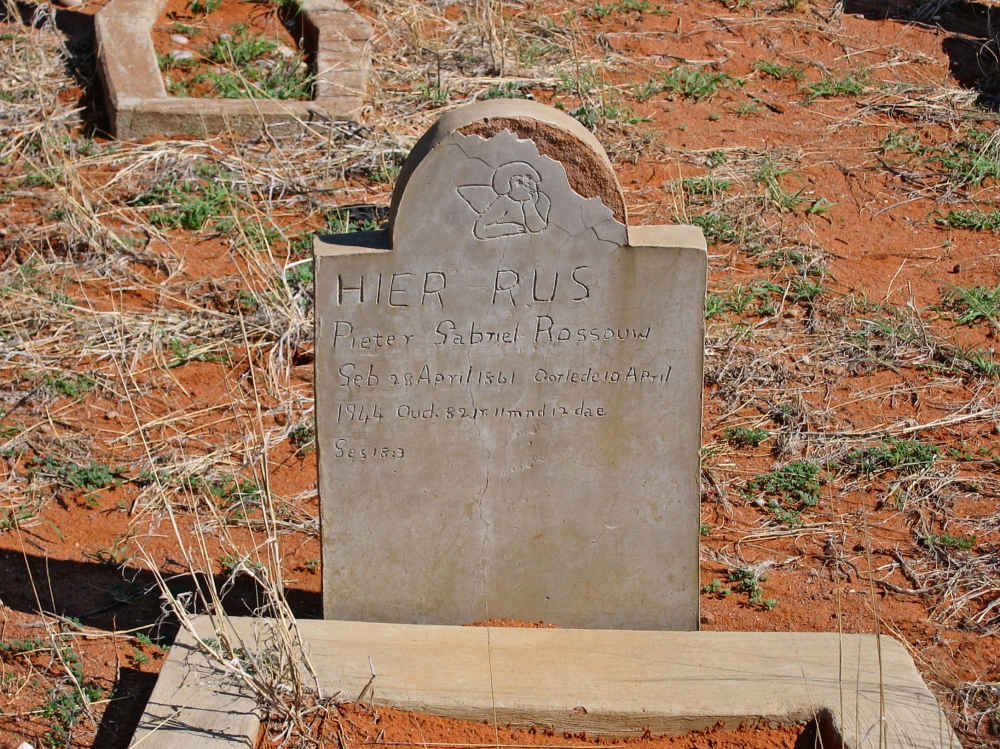 ROSSOUW Pieter Gabriel 1861-1944