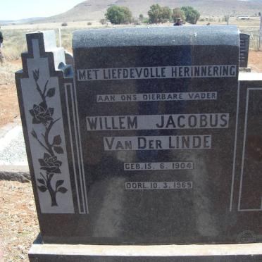 LINDE Willem Jacobus, van der 1904-1969