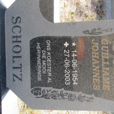 SCHOLTZ Guilliame Johannes 1954-2003