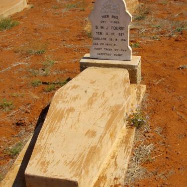 FOURIE S.M.J. 1857-1941
