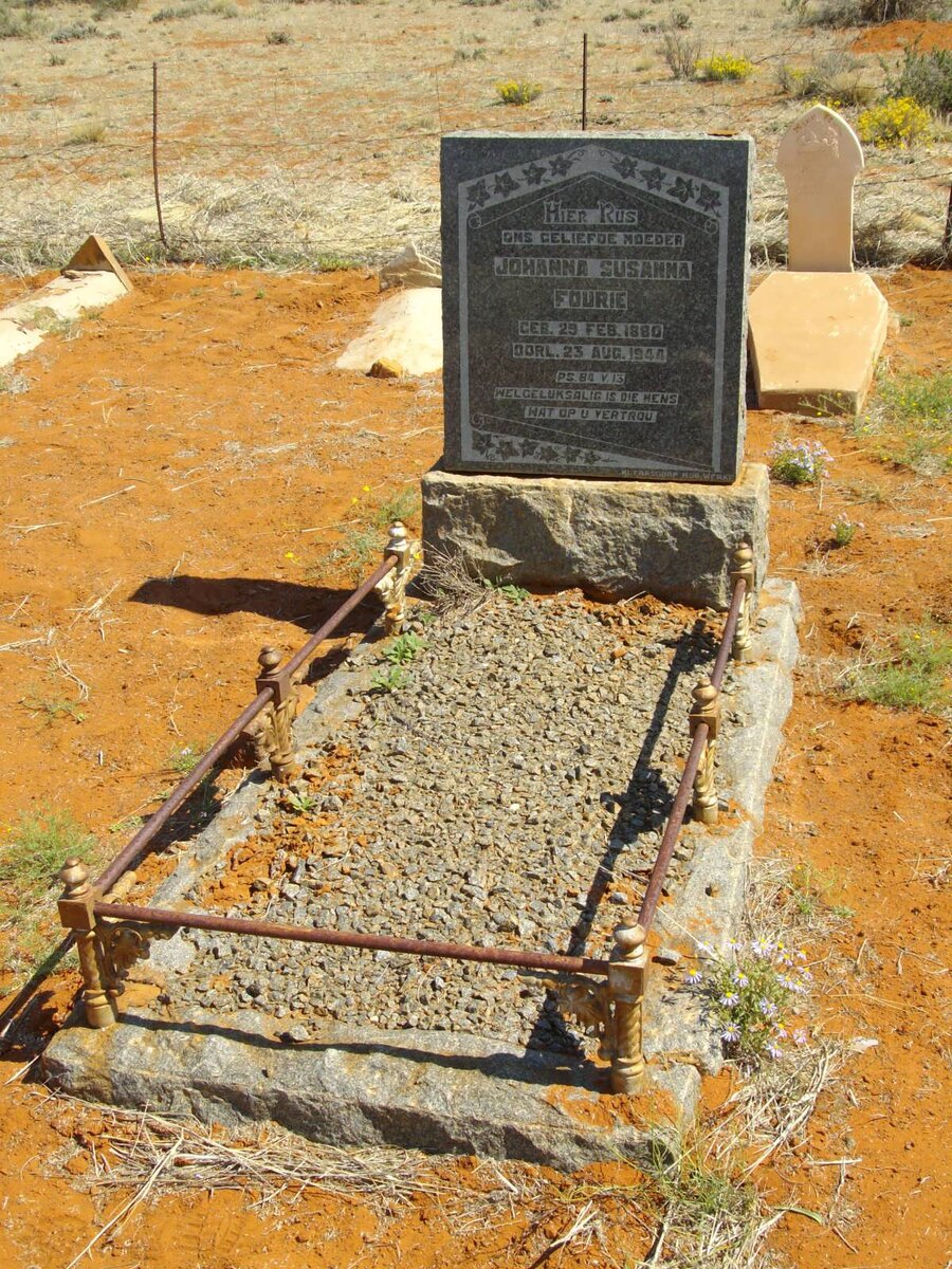 FOURIE Johanna Susanna 1880-1944