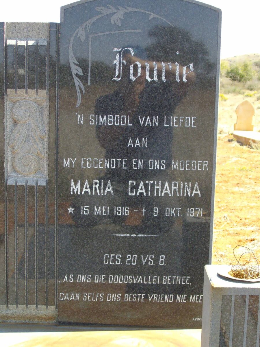 FOURIE Maria Catharina 1916-1971