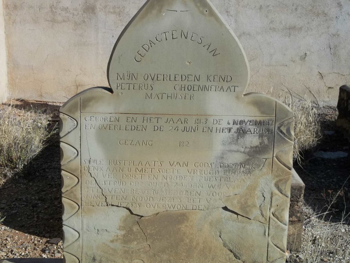 MATHIJSER Peterus Choenneraat 1863-1893