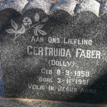 FABER Gertruida 1950-1951