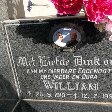 FABER William 1919-1992 &amp; Hester Johanna 1925-2006