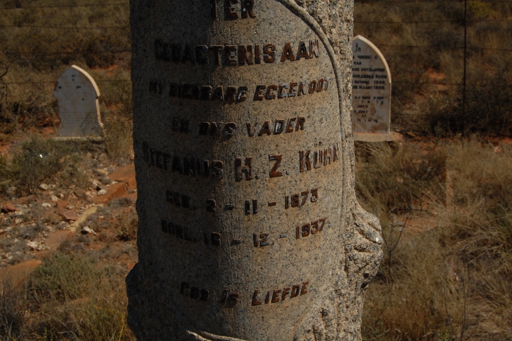 KUHN Stefanus H.Z. 1873-1937
