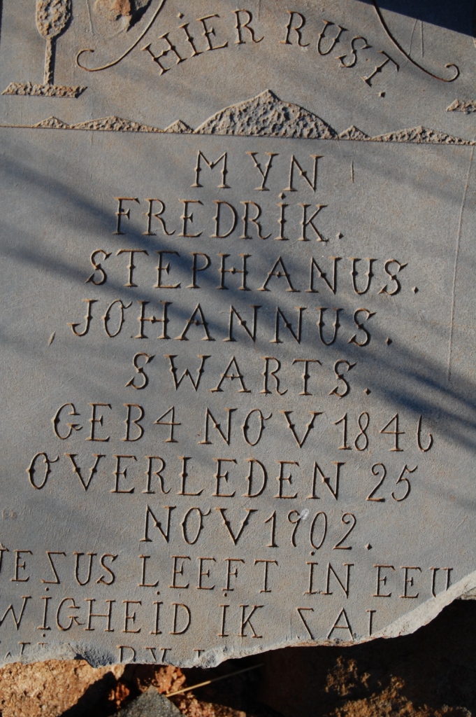 SWARTS Fredrik Stephanus Johannus 1846-1902