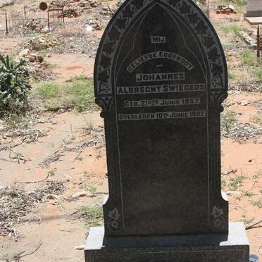 SWIEGERS Johannes Albrecht 1857-1892