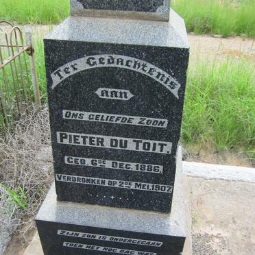 TOIT Pieter, du 1886-1907