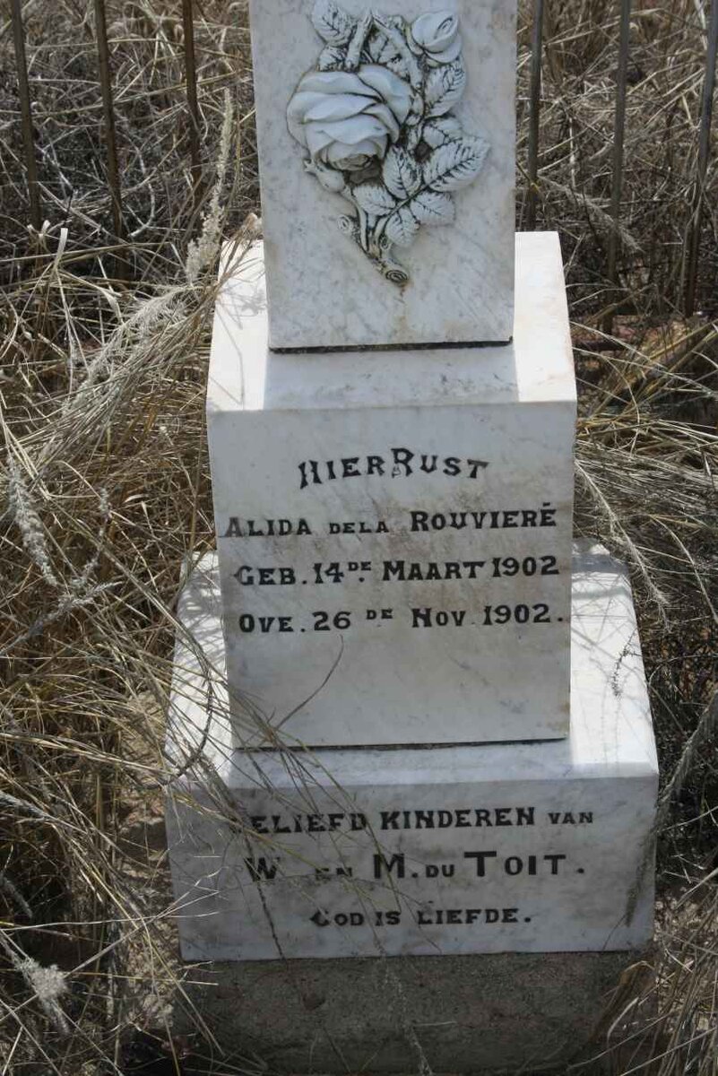 TOIT Alida de la Rouvieré, du 1902-1902