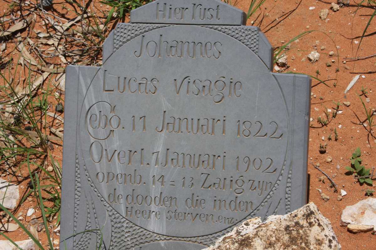 VISAGIE Johannes Lucas 1822-1902