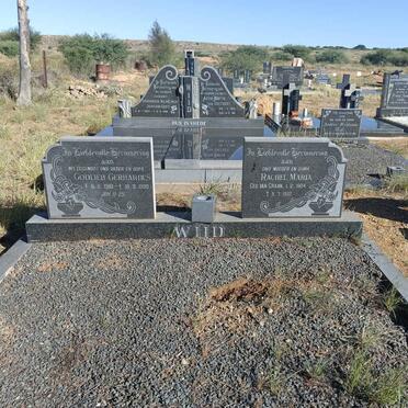WIID Godlieb Gerhardus 1910-1990 & Rachel Maria VAN GRAAN 1904-1992