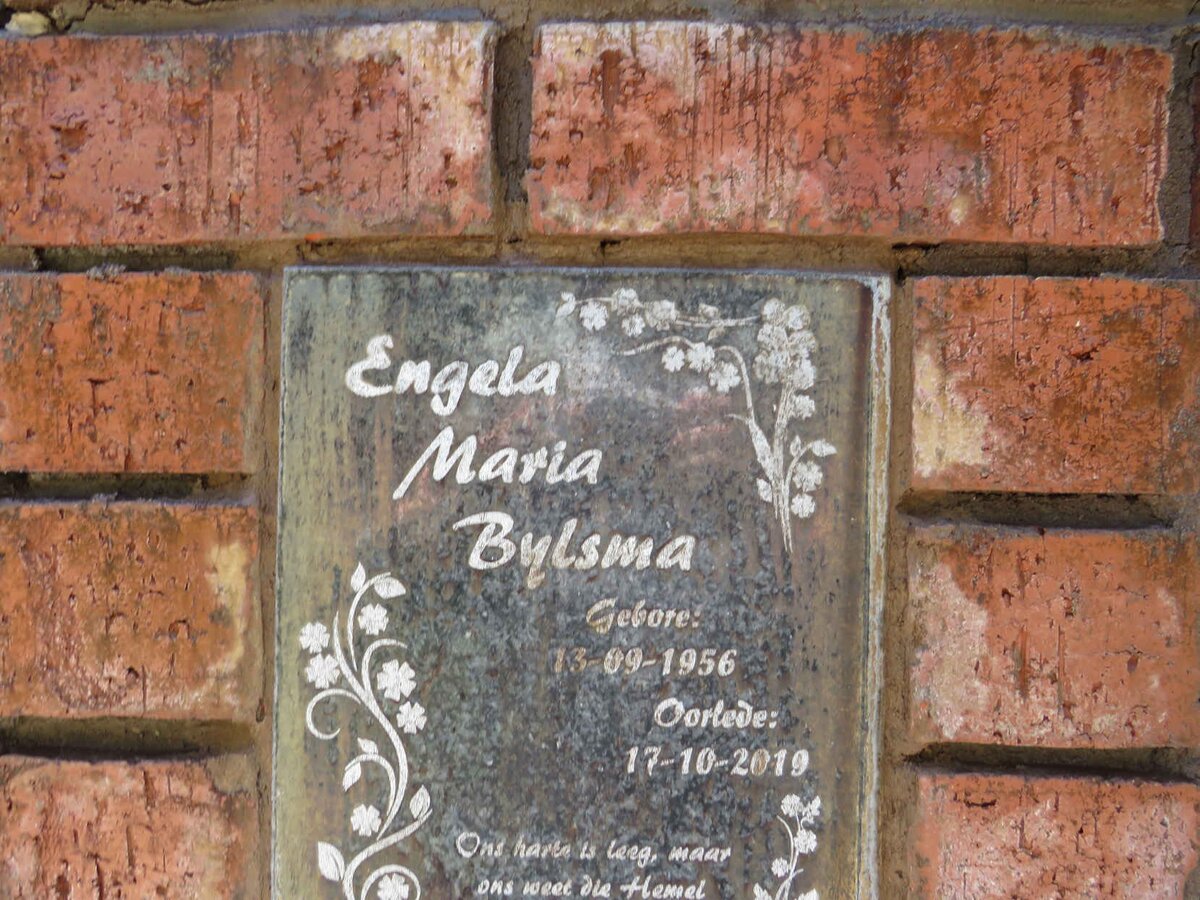 BYLSMA Engela Maria 1956-2019