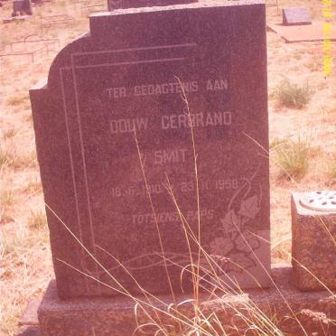 SMIT Douw Gerbrand 1910-1958