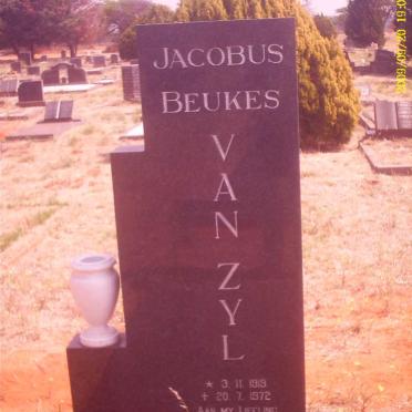 ZYL Jacobus Beukes, van 1919-1972