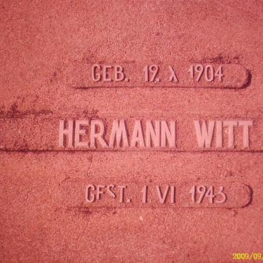 WITT Hermann 1904-1943
