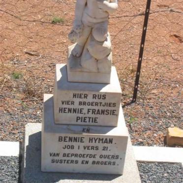 HYMAN Hennie :: HYMAN Fransie  :: HYMAN Pietie  :: HYMAN Bennie