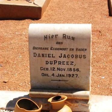 PREEZ Daniel Jacobus, du 1856-1927