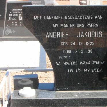 STEENKAMP Andries Jakobus 1925-1981