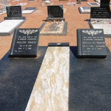VISAGIE Willem 1903-1988 &amp; Anna C.W. DU PLESSIS 1916-1978