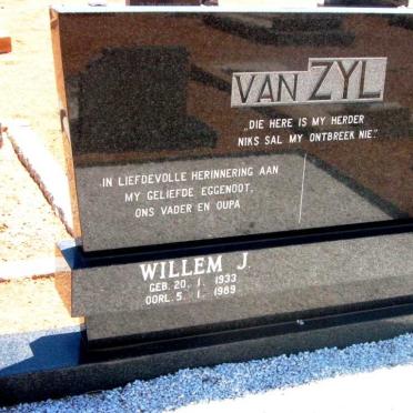 ZYL Willem J., van 1933-1989