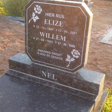 NEL Willem 1943-2005 &amp; Elize 1940-2001