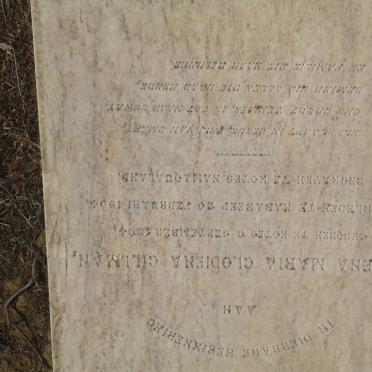 GILLMAN Helena Maria Glodiena 1884-1904