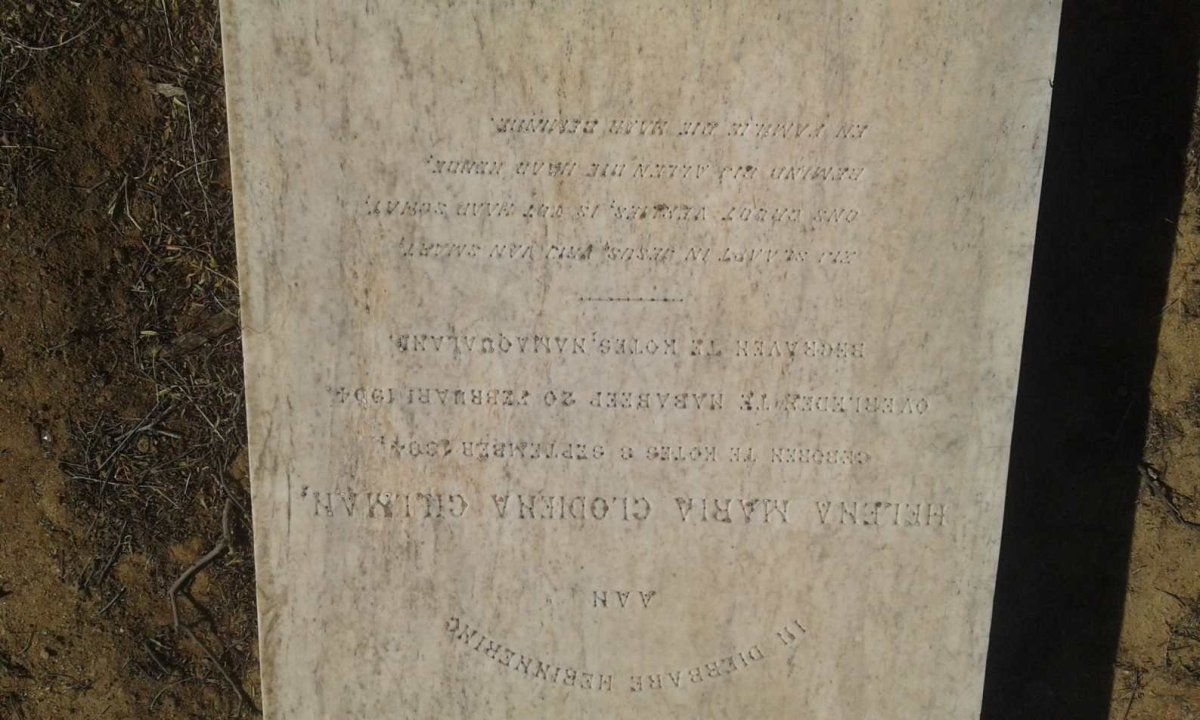 GILLMAN Helena Maria Glodiena 1884-1904