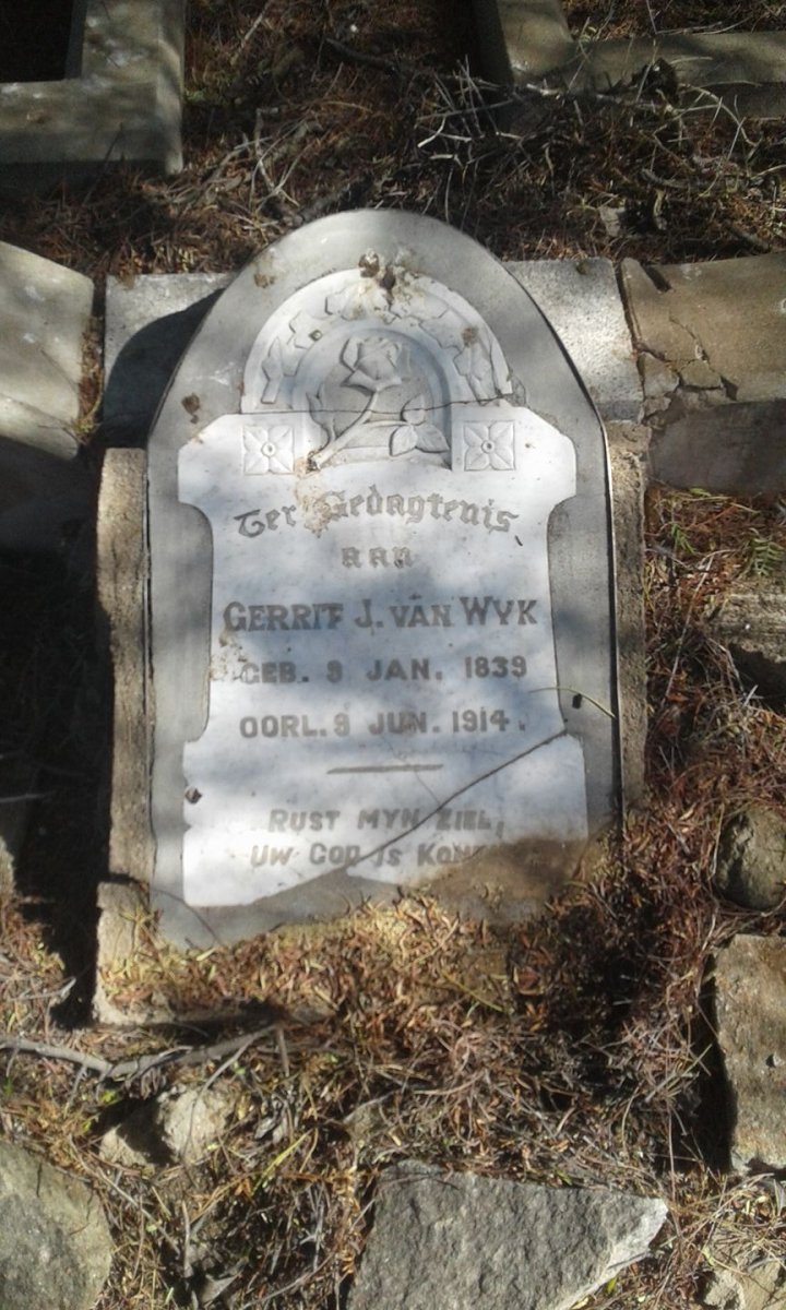 WYK Gerrit J., van 1839-1914