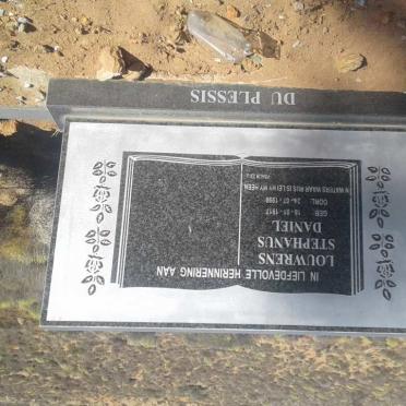 PLESSIS Louwrens Stephanus Daniel, du 1917-1998